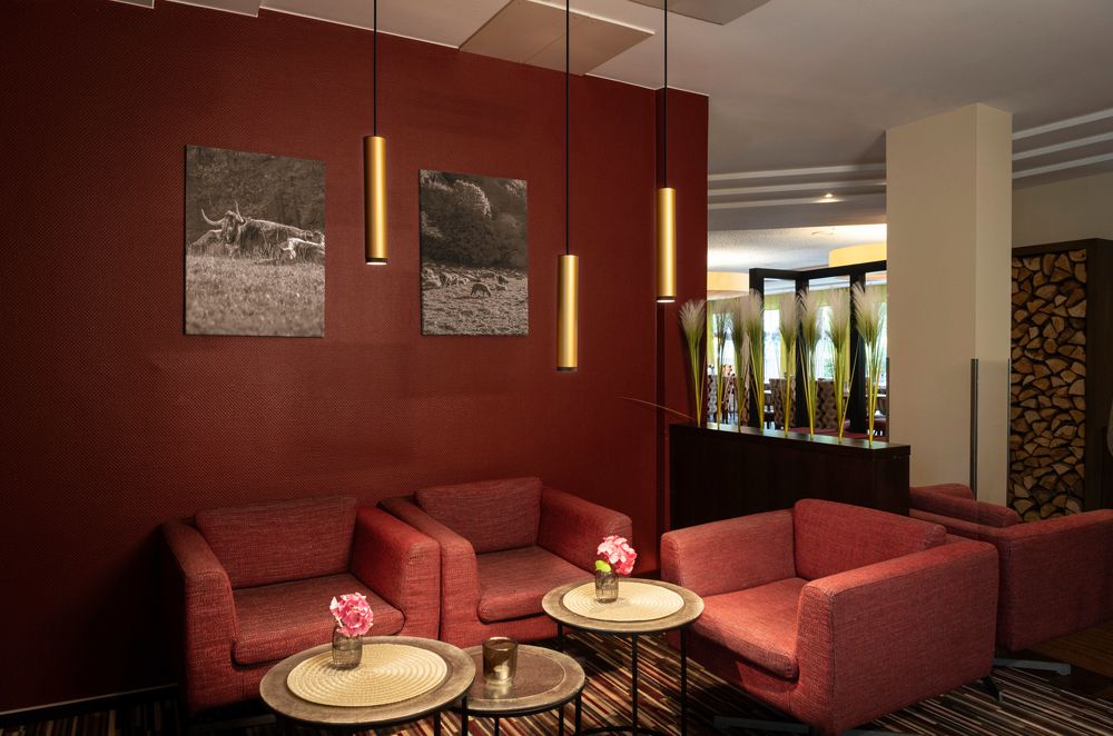 Lampada sospesa SLV GRIP L AD1PH GU10 1×6W REG Ø57mm oro