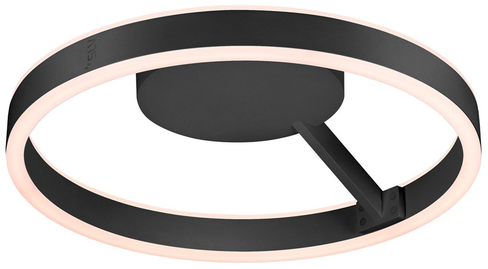 LED-Decken-/Wandleuchte SLV ONE 40 CW 14W 450lm 927/930 DALI Ø400 schwarz