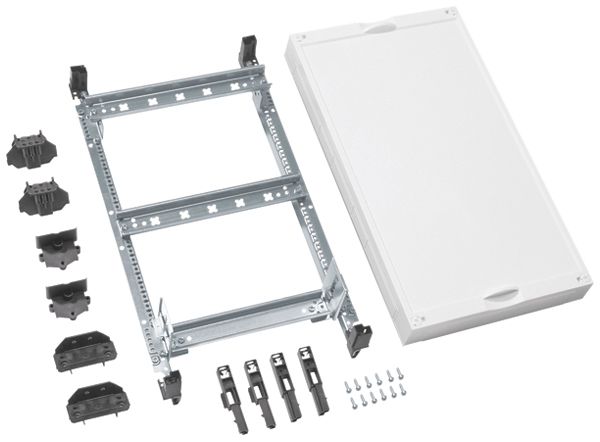 Kit modulaire Hager Univers N 2 rails DIN 150×250×450mm 125mm