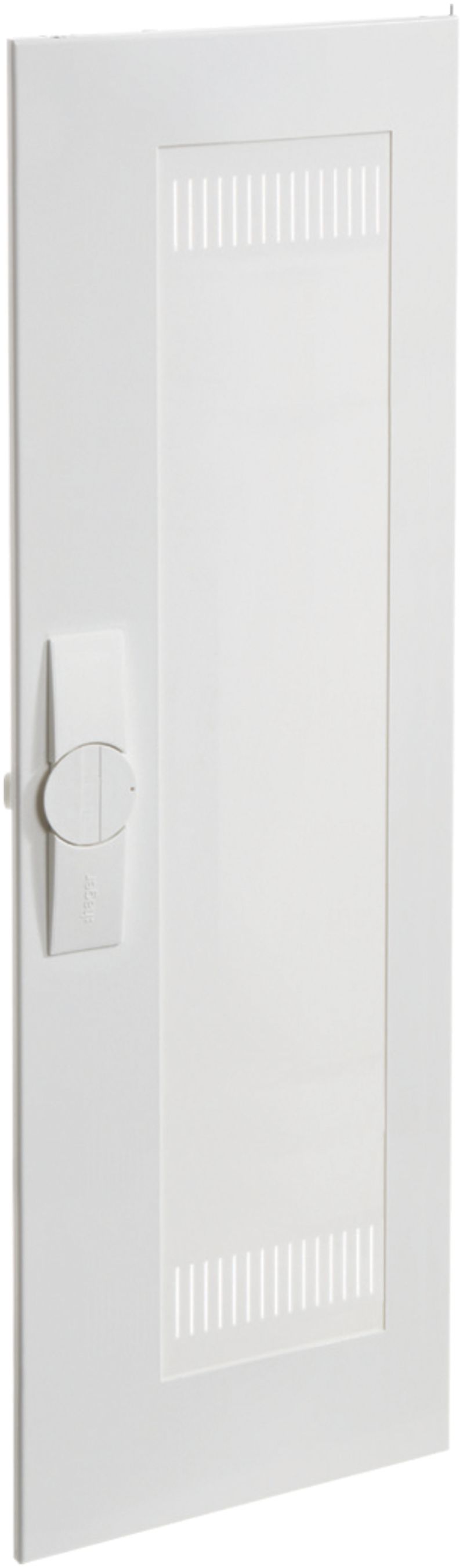 Tür rechts geschlitzt Hager univers 269×769×12mm IP3X weiss
