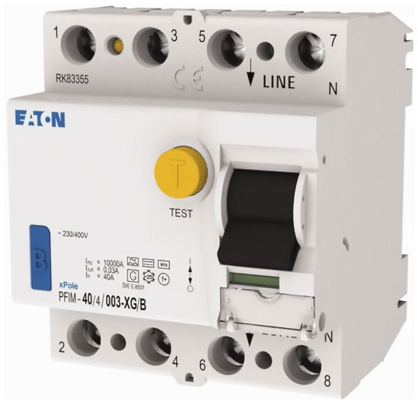Interruttore differenziale Eaton PFIM 4P 40A 30mA tipo XG/B