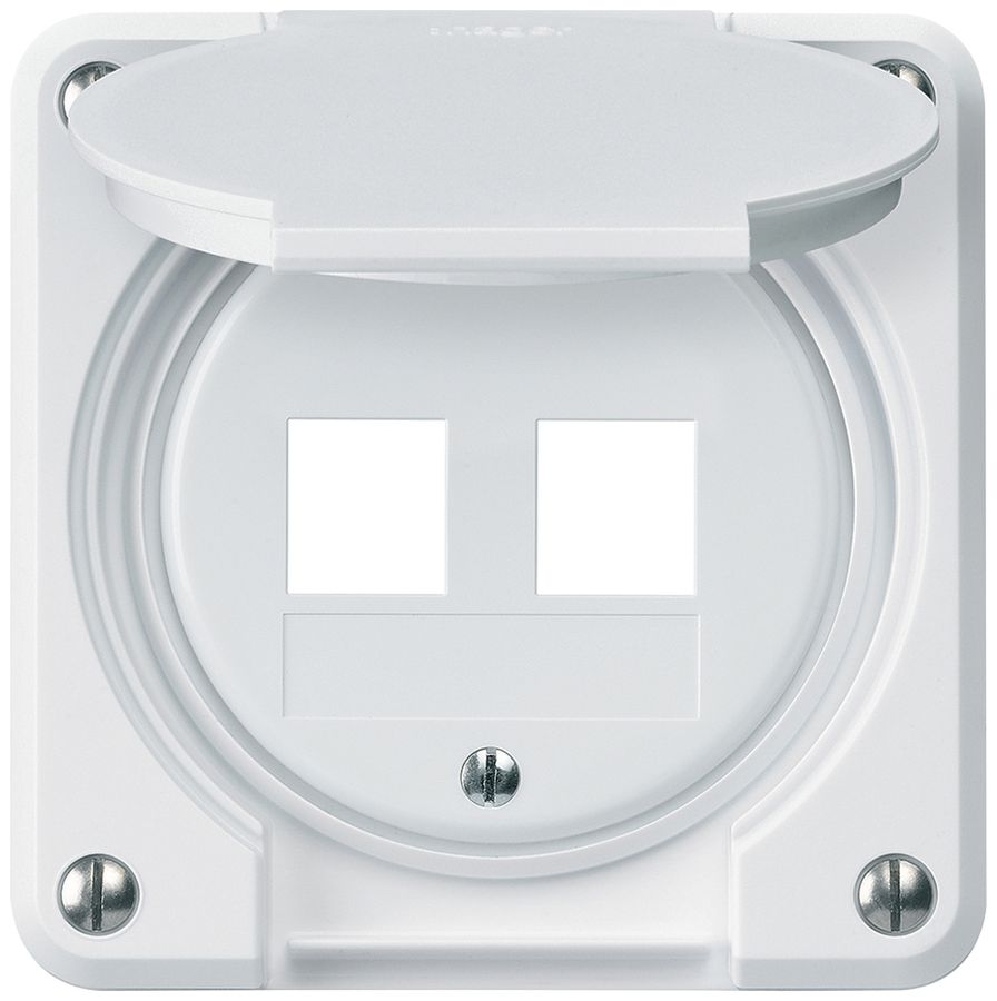 Kit di montaggio INC robusto HMS IP55 bianco per 2×modulo per combinazione