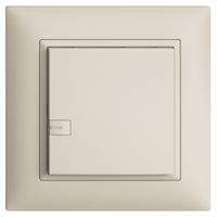 Pulsante KNX RGB INC EDUE FMI, 250mW, c.LED RGB, 1×pulsante, com.1×tasto, crema