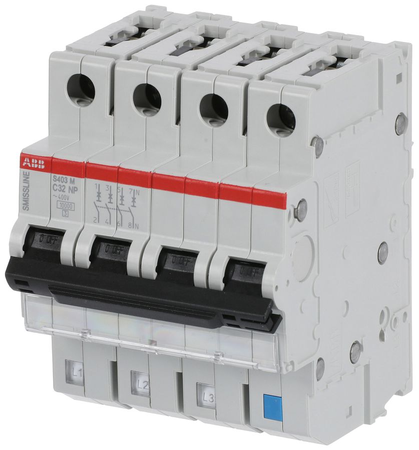 LS-Schalter SMISSLINE TP S 4×32A C 10kA NP