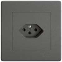 UP-Steckdose EDIZIO.liv SNAPFIX® 1×T13 mit Shutter dgu