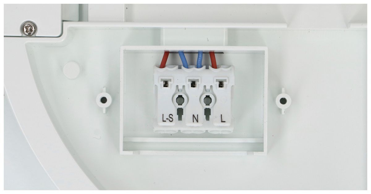 LED-Decken-/Wandleuchte MAX HAURI FLAT CCT 28 NOT 18W 3000/4000K IP40 3h ws