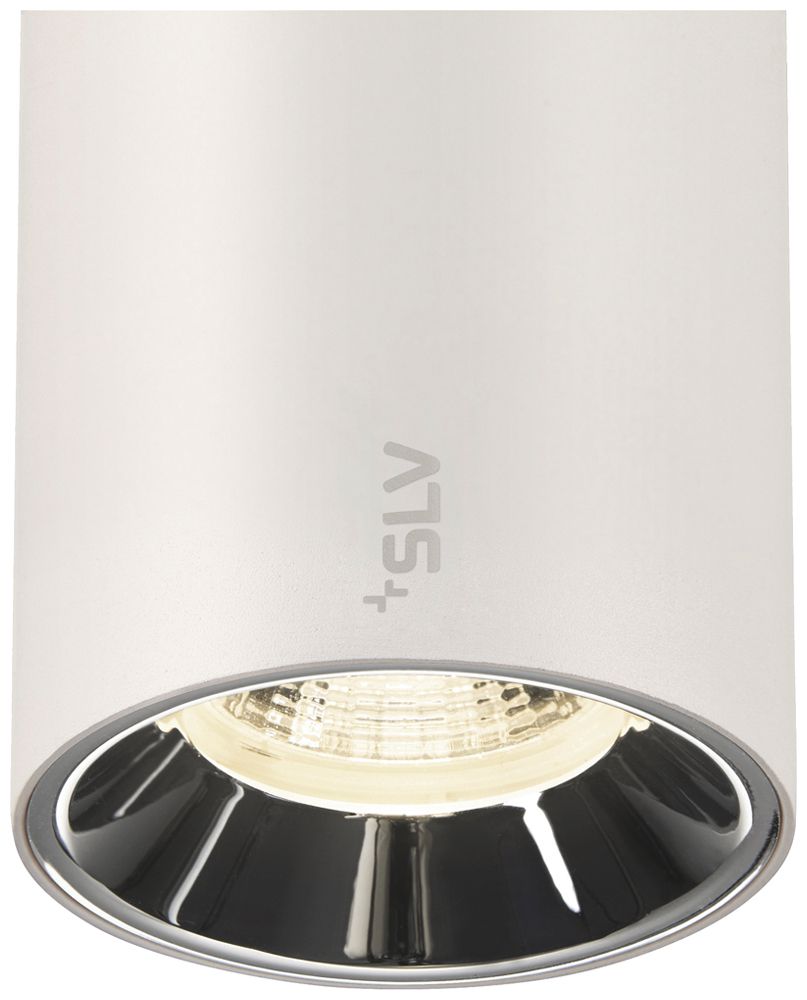 Spot LED SLV NUMINOS S 1×16W 1170lm 940 55° DALI 48V AD Ø60mm blanc/argent
