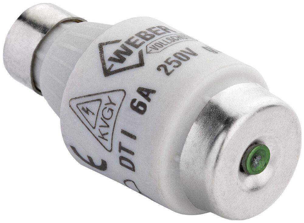 D-Sicherung DTI 6A 250V träg Vollschutz
