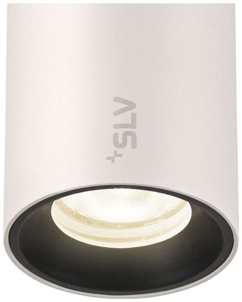 Spot LED SLV NUMINOS XS 1×8.7W 720lm 940 20° DALI 48V AD Ø50mm blanc/noir