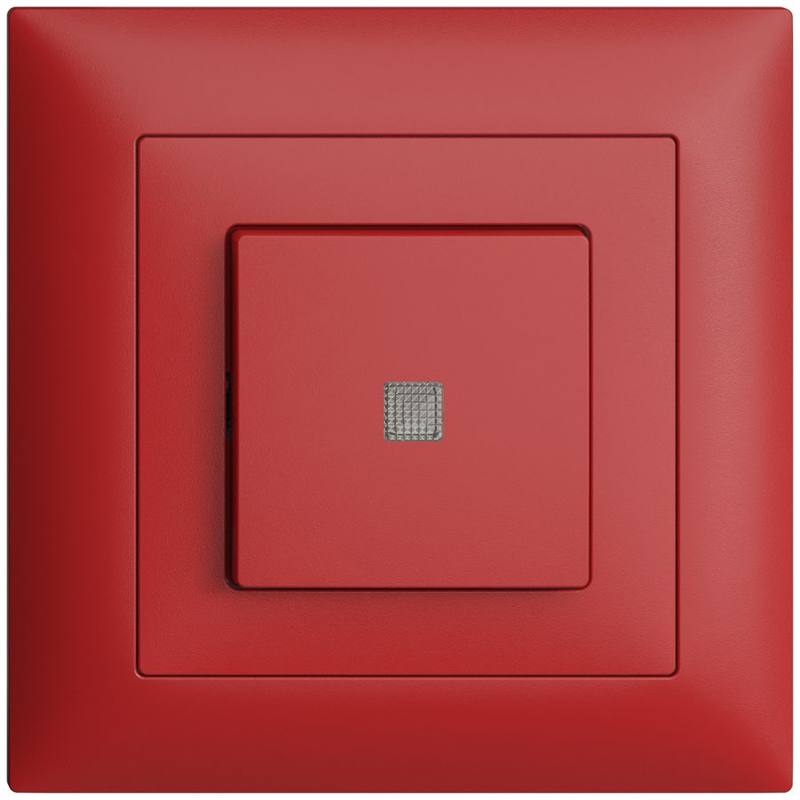 Kit frontal ENC EDIZIOdue berry 88×88mm, lentille, frontale