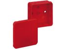Scatola di derivazione AP 2K-12, 85×85×37mm, rosso, IP55