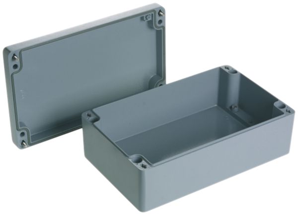 AP-Gehäuse Woertz Al 260×160×90mm grau IP65 Lithos