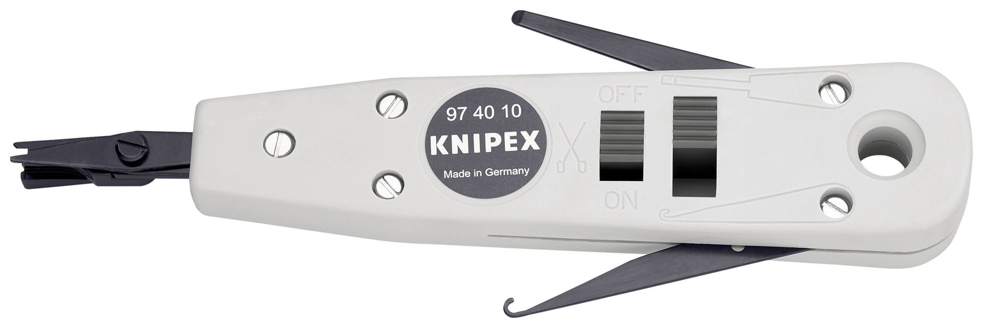 Beschaltungswerkzeug KNIPEX, Ø 0.4…0.8 mm, schlagfest