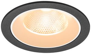 Downlight LED SLV NUMINOS L 17W 2400lm 2700K NB DALI Ø130×85mm ne/bi