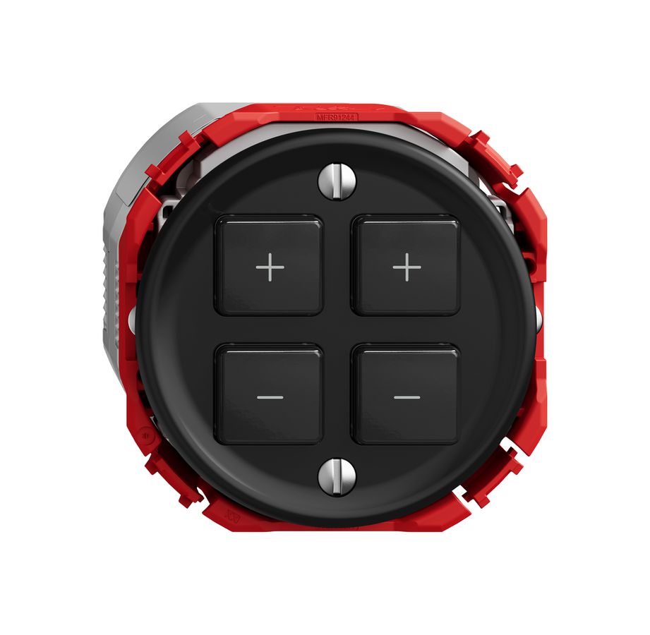 Stazione sec.variatore STANDARDdue Wiser SNAPFIX® 2 canali 4 tasti WLAN ne