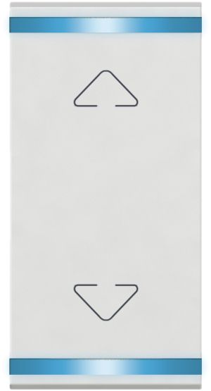 UP-Leuchtwippe Legrand weiss, AUF/AB 1 Modul