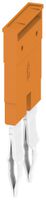Connexion transversale 2 bornes 41A 400V 8mm isolé orange