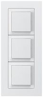 UP-Kombination kallysto.pro Gr.I-I-I vertikal 3×Schalter S3 weiss