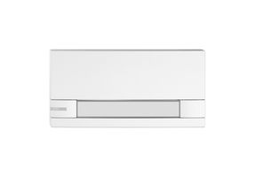 Taste 1/2 EDIZIO.liv KNX&UNI m.SNAPFIX® m.LED m.Papiereinlage 2-Tastenb.ws