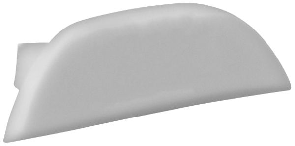 Endkappe DOTLUX, für Aluprofil Typ 16 und Abdeckung Typ R