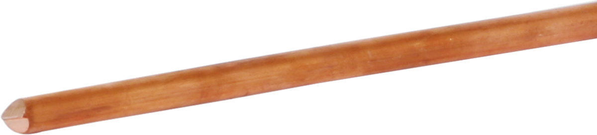 Cu-Rundstange hart blank, Ø 10mm, 3m