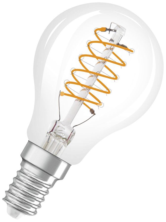 Lampe LED Osram Vintage 1906 E14 4.8W 470lm 2700K VAR Ø45×78mm clair