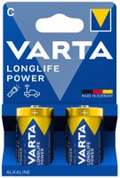 Batterie VARTA Consumer Longlife Power C Alkali-Mangan 1.5V Blister à 2 Stück