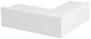 Ausseneck Bettermann LKM 40×40mm reinweiss verzinkt/kunststoffbeschichtet