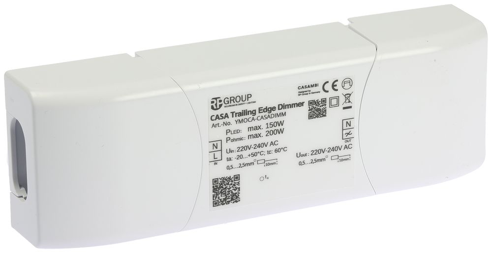 LED-Steuergerät YMOCA-CASADIMM, Casambi TRIAC-Dimmer 200W/230VAC