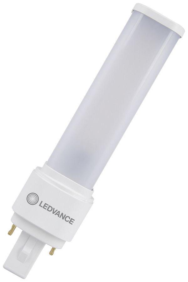 LED-Lampe LEDVANCE DULUX LED D26 G24d-3 9W 990lm 830 171mm mattiert 120°