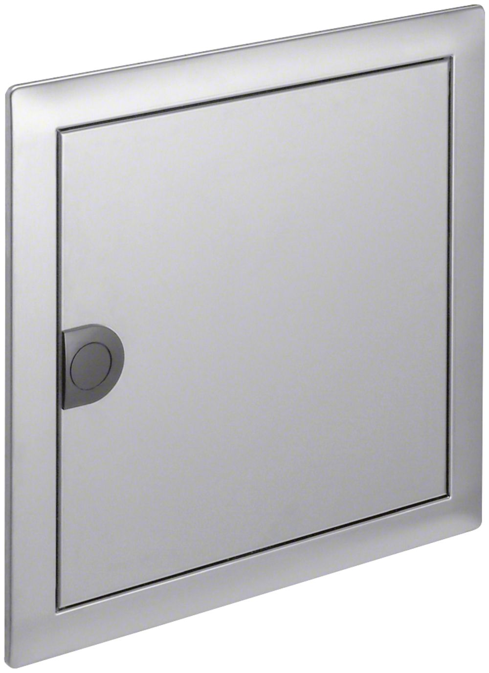 Cadre avec porte Hager volta 1-rangée 348×356×9mm IP30 acier affiné