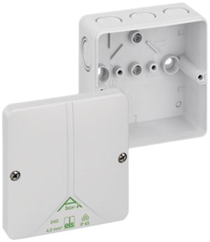 Boîte dérivation AP Abox-i m 040-LIP65 94×94×57mm gris