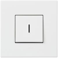 UP-Leuchtwipptaster ATO 6A 250V weiss Gr.I