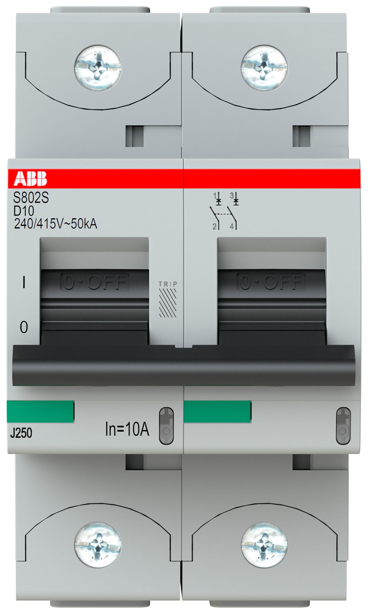 Leitungsschutzschalter ABB S802S-D 10A 50kA
