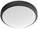 Plafoniera LED Philips Doris 6W 600lm 2700K IP44 Ø220mm nero
