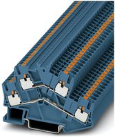 Morsetto 2 piani 0.14…4mm² blu con.Push-in PTTBS 2.5 BU