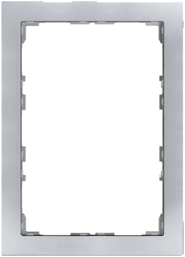 Abdeckrahmen EDIZIOdue prestige für KNX-Panel 7" chromstahl poliert