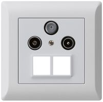 UP-Antennendose R/TV/SAT HMS kallysto.line hellgrau