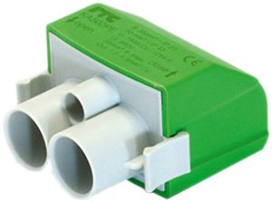 Einspeiseklemme LPDB 2×6…50 mm²/1×2.5…10 mm² grün