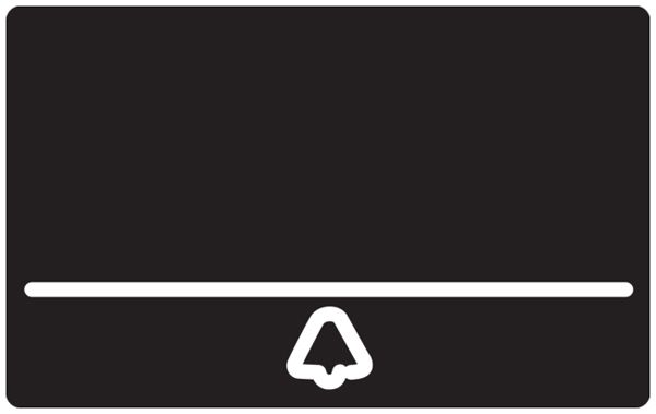 Namensschild Niko NHC 1T für Video-Aussenstation