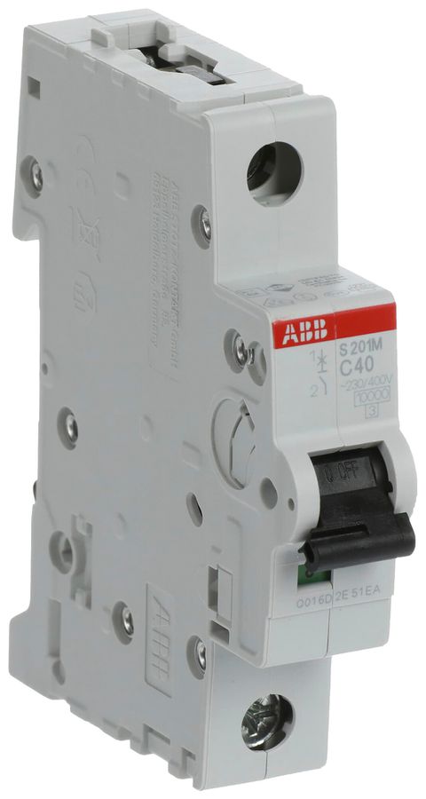 Leitungsschutzschalter ABB S201M-C40 40A C 10kA