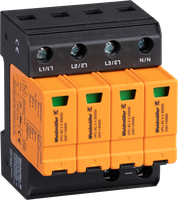 Überspannungsableiter Weidmüller VPU AC II 4 300/50