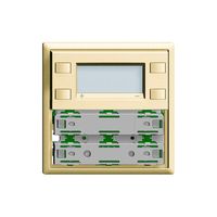 RTH-Frontplatte KNX 1…4×EDIZIOdue vanille, mit LED RGB