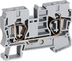 Reihenklemme 0.2…16mm² Zugfederanschluss grau