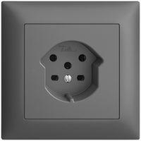 UP-Steckdose EDIZIOdue T15 dunkelgrau