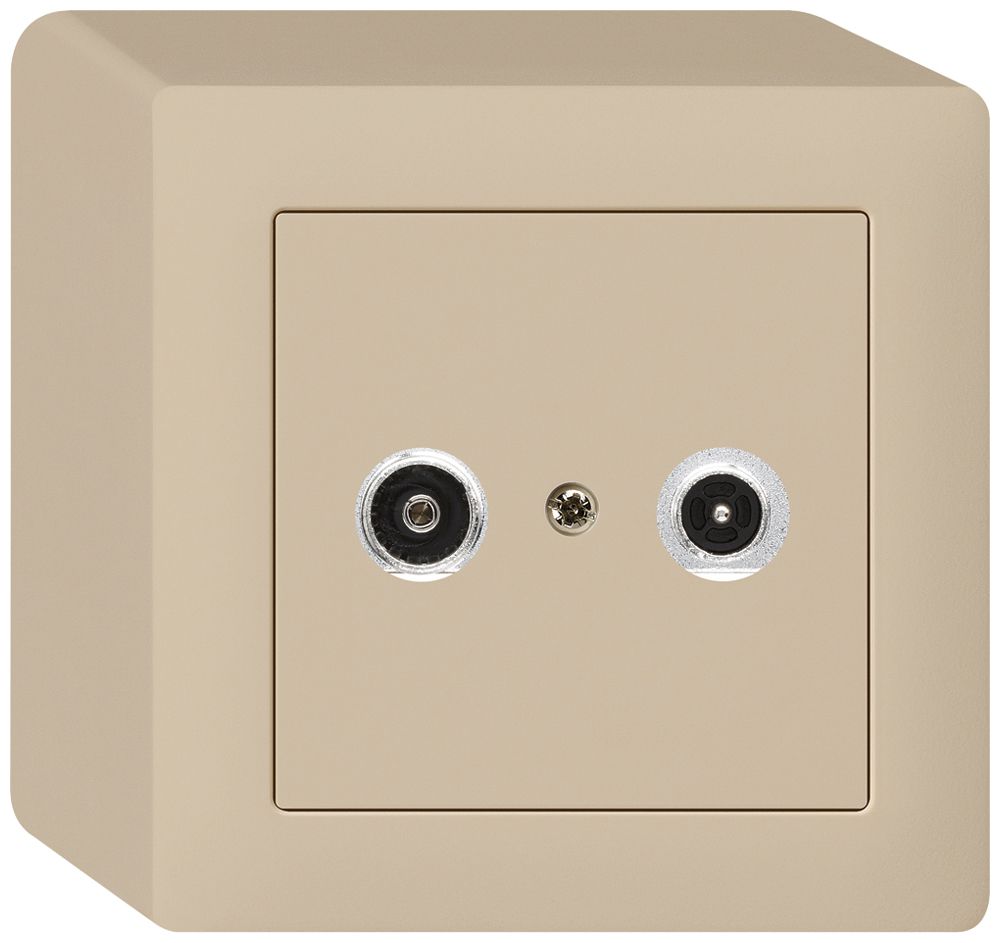 Prise antenne AP kallysto R/TV 10.5dB 2GHz beige