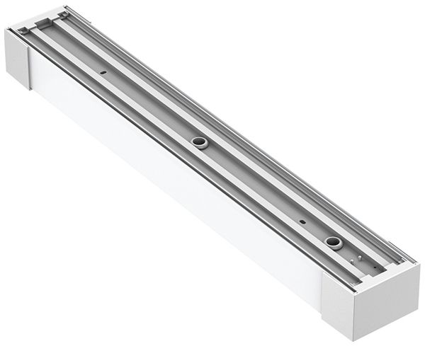 Applique LED DOTLUX TRENDOsensor HF 10W 1230lm 3000…5700K IP44 600×57mm