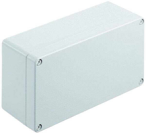 Metallgehäuse Weidmüller K51 220×120×81mm pulverbeschichtet Neoprendichtung