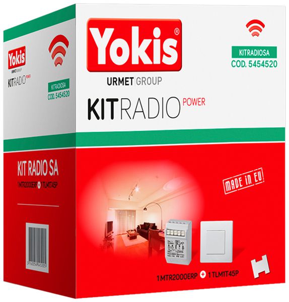 RF-Schaltaktor-Set Yokis 1×TLM1T45P 1×MTR2000ERP