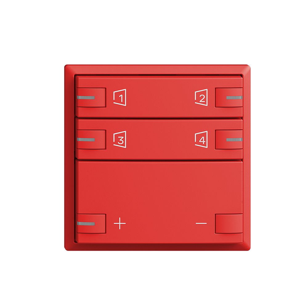 Kit montaggio Edue zeptrionAIR F, WLAN, dimmer, RGB-LED, 2×tasto, 2×commando ber